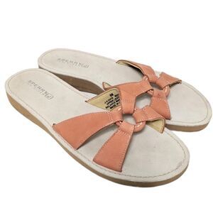 SPERRY Top Sider Leather O-Ring Sandals 8